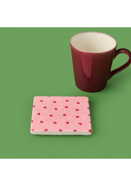 Kitchen Kalpli Bardak Altlığı - Renkli - 10 cm