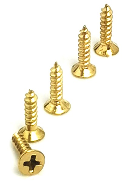 Klips, Menteşe, Ayak, Ysb Sac Vidası - 2,9x9,5 mm Sarı, 100 Adet