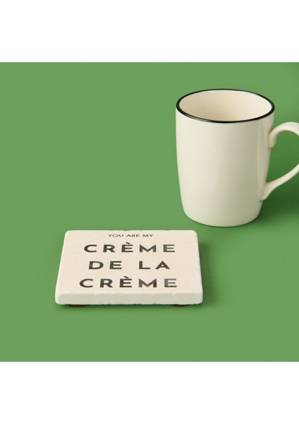 Kitchen Creme De La Creme Bardak Altlığı - Renkli - 10 cm fiyatları