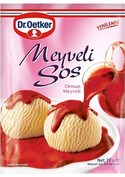 Meyveli Sos 77 gr x 6 Adet