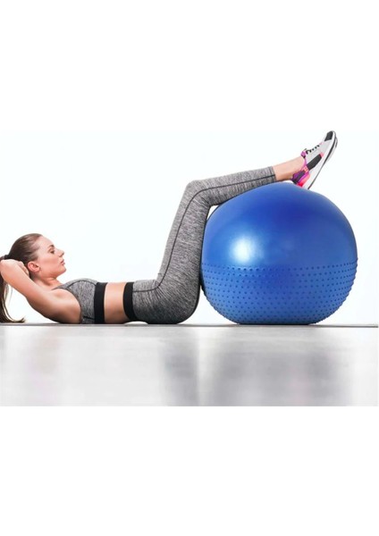 Yarı Dikenli Sensi Gym Ball Yoga Ball 65 cm Pembe Renk modelleri