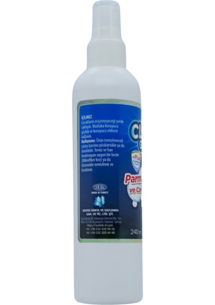 Clean Glass Parmak Lekesi Temizleyici - Cam Temizleyici, 240ml modelleri