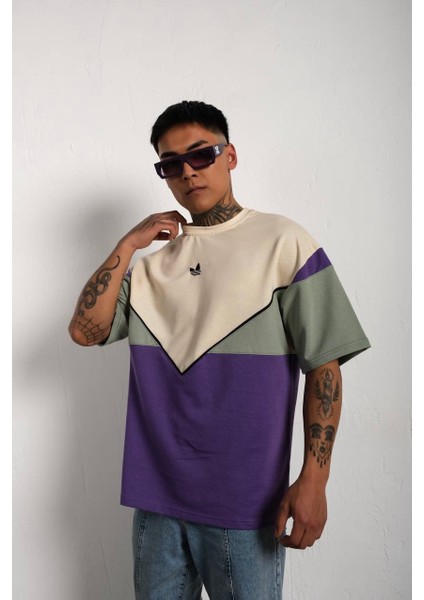 Parçalı Oversize Unisex T-Shirt fiyatları