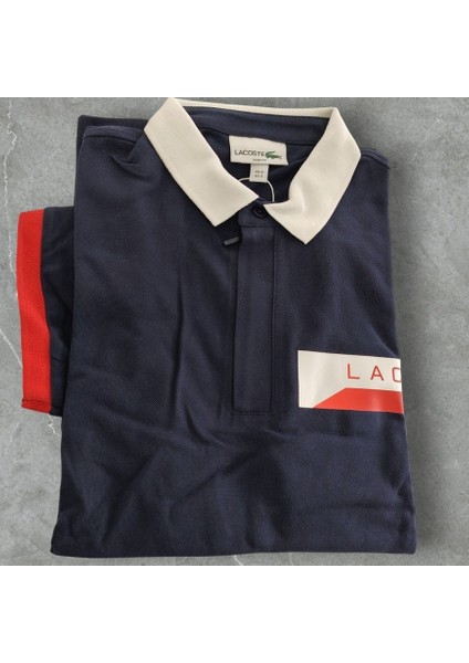 Polo Yaka Slimfit Fermuarlı T-Shirt