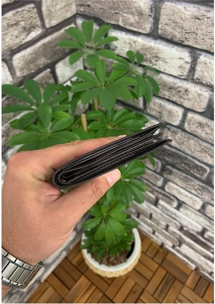 Deri Tek Pisotlu Klasik Taba Erkek Cüzdanı (T856)