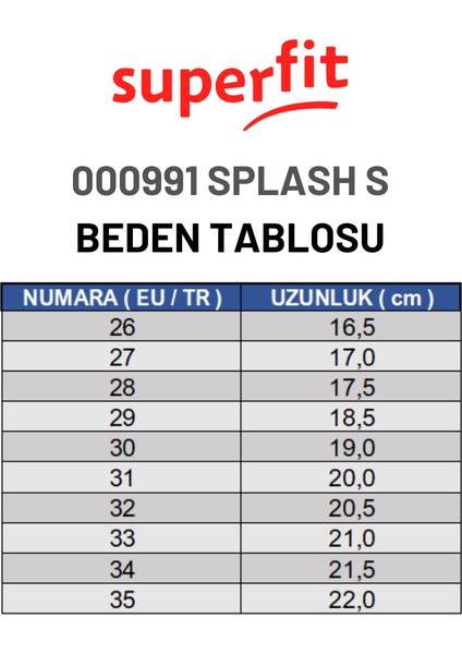 Splash S Çocuk Lacivert Sandalet 000991-8000