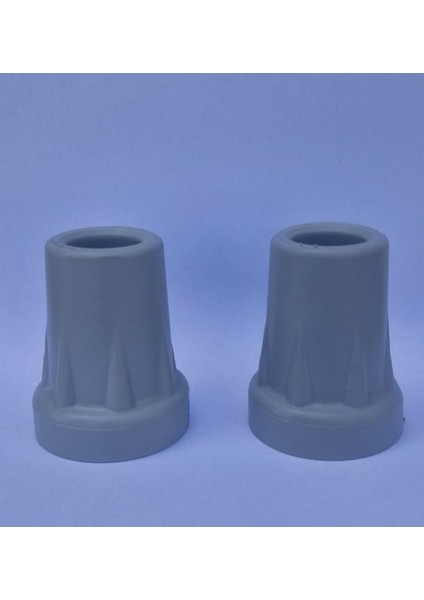 Kaymaz Baston, Kanedyen, Koltuk Değneği Lastiği Gri (Içten Içe Çap: 18 Mm)