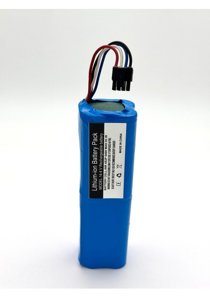 Mop 2c XMSTJQR2C 6400 Mah Robot Süpürge Yanmaz Batarya – 14.4V Li-ion Güç Kaynağı | Geniş Alanlarda Etkili Temizlik!