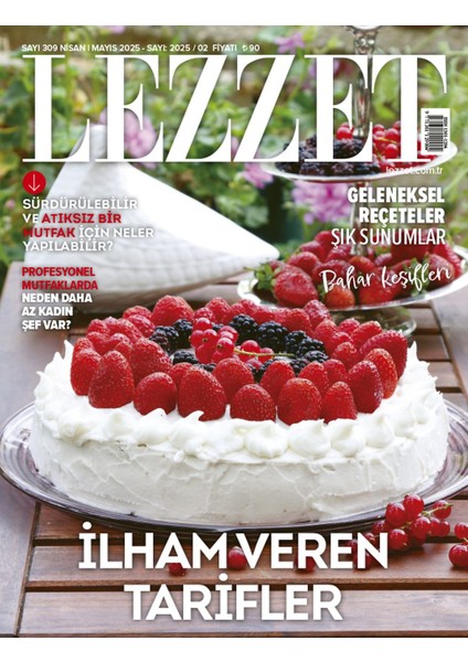 Lezzet Dergisi Yıllık Abonelik (6 Sayı)