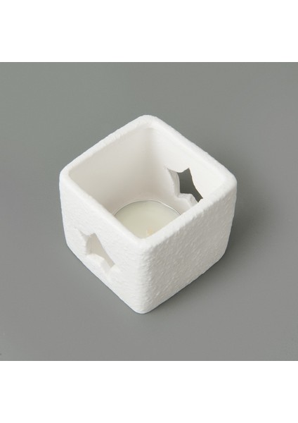 Deco Love Mumluk - Beyaz - 6x6 cm fırsatları
