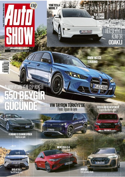 Auto Show Dergisi Yıllık Abonelik ( 6 Sayı)