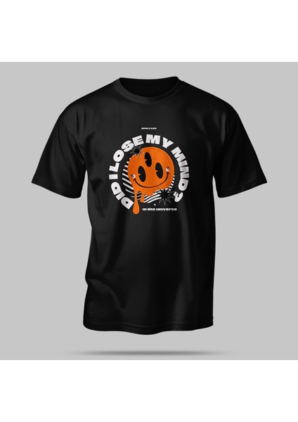 Premium Lose My Mind Baskılı T-Shirt