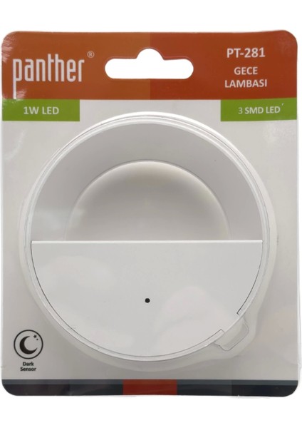 Panther PT-281 Sensörlü Gece Lambası