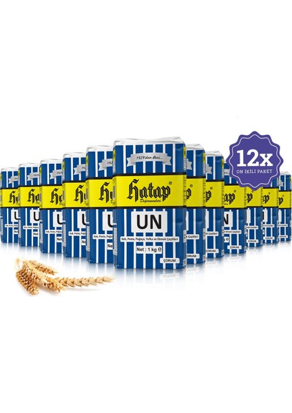 Çok Amaçlı Un 12 x 1 kg Avantajlı Paket