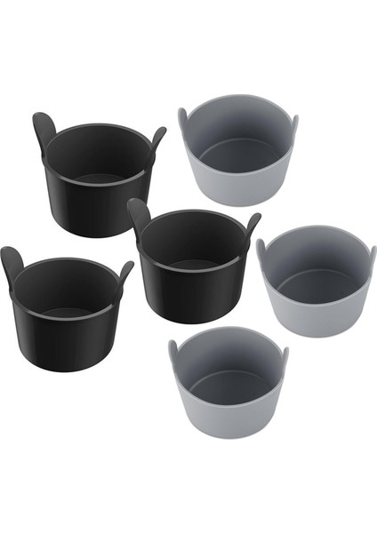 6 Adet Silikon Yumurta Kalıbı Air Fryer Için Yapışmaz Silikon Ramekinler Air Fryer Için Yumurta Kabı Pişirme Pişirme Mutfak Aletleri (Yurt Dışından)
