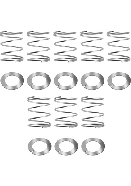 Kitchenaid Mikserler Için 8 Paket Yay ve Rondela - Kitchenaid Stand Mikser 3.5/4/5/6/7qt Için Paslanmaz Çelik Yedek Parçalar (Yurt Dışından)