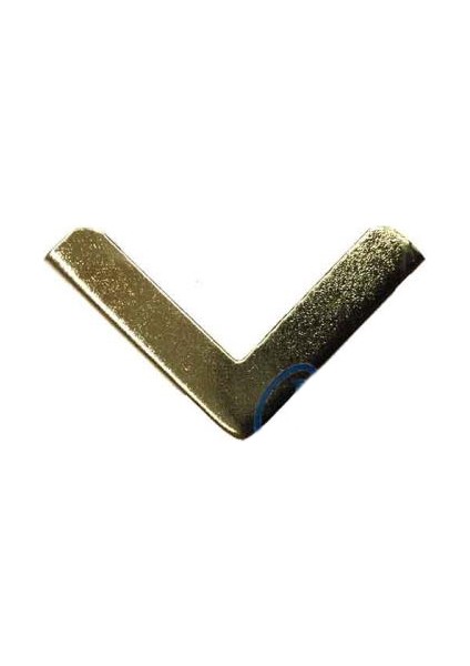 Kitap, Kapak, Menü, Albüm Köşesi, Orta - 18X32mm, Sarı, 20 Adet