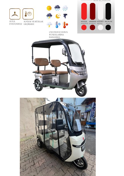 Arora Felix Pro 3 Tekerli Motor Brandası