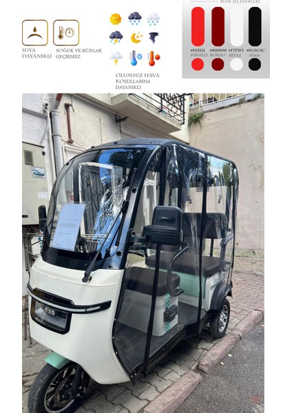 Arora Felix Pro 3 Tekerli Motor Brandası
