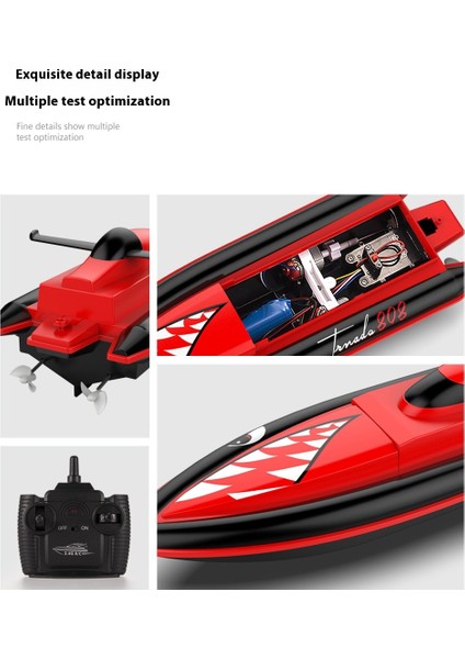 808 Rc Tekne Kablosuz 2.4g Su Geçirmez Rc Oyuncaklar (Yurt Dışından) fırsatları