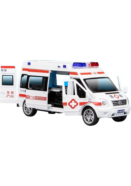 1:32 Alaşım Ambulans Model Oyuncaklar (Yurt Dışından)