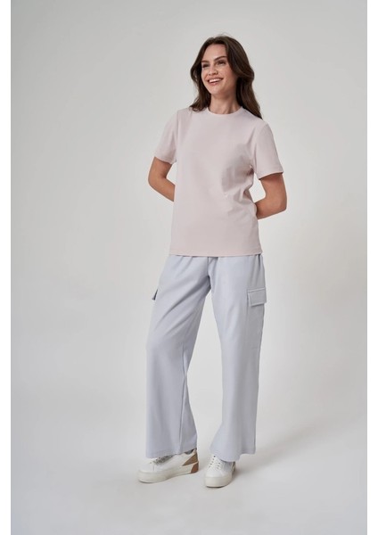 kadın pudra pembe tişört 1522110 fırsatları