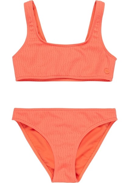 Lagos Rg Bralette Set Kız Çocuk Mercan Bikini