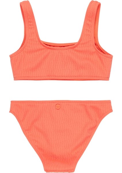 Lagos Rg Bralette Set Kız Çocuk Mercan Bikini modelleri