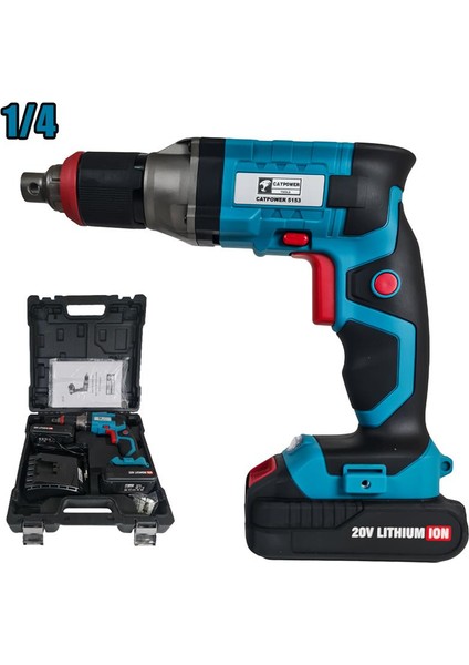 Cat Power 5153 Akülü Alçıpan Vidalama 20 Volt