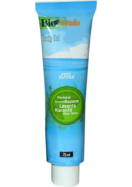 Portakal Zencefil Rezene Lavanta Karanfil Aloe Vera Masaj Jeli 75 ml