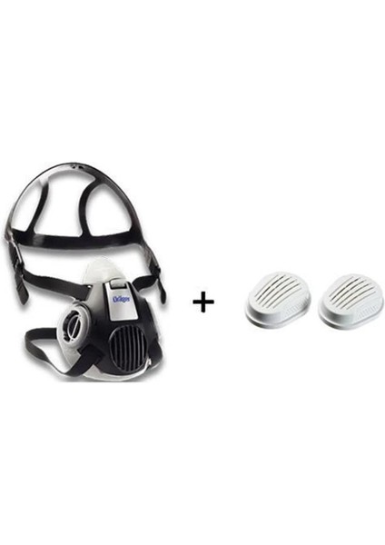 Dräger X-Plore 3500, Yarım Yüz Maskesi + P3 Filtre