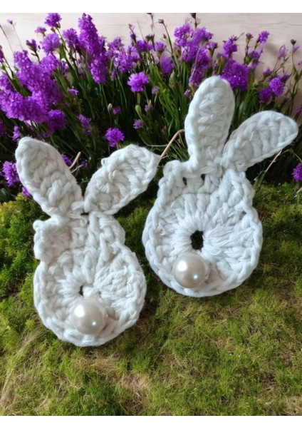 Crochet Örme İşlemeli Küpeler