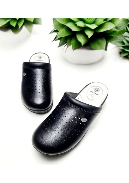 Unisex Siyah Sabo Terlik