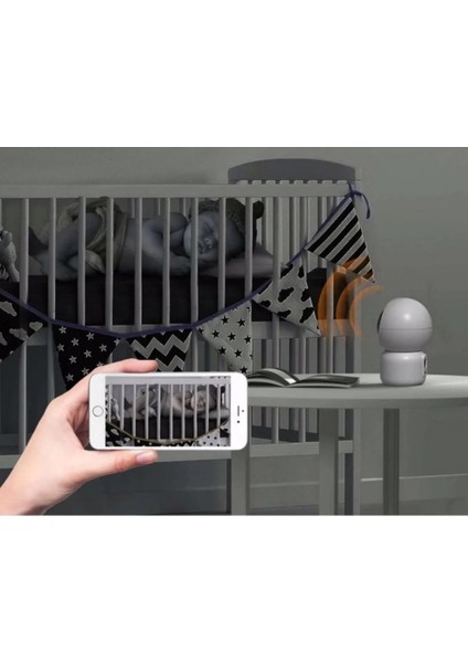 Ip Kamera 360 Derece Görüşlü Hd Akıllı Takip Ses Kayıt modelleri
