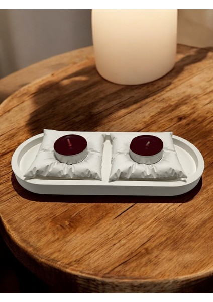 Özel Tasarım Tealight Dekoratif Soya Wax Egzotik Meyve Kokulu Mum