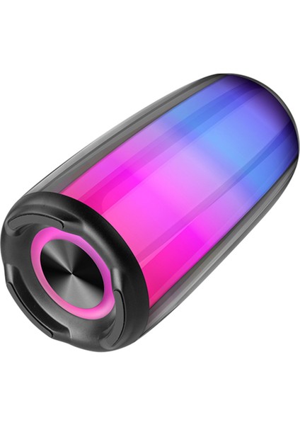 Pluse 6 Mikrofonlu Rgb Kablosuz Hoparlör - Siyah 11