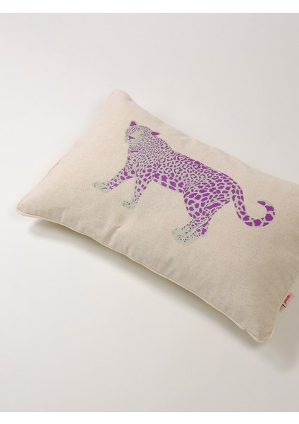 Safari Leopar Keten Baskı Kırlent Kılıfı fiyatları