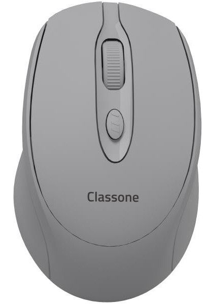 CBT14 Bluetooth + 2.4 Ghz Şarj Edilebilir Kablosuz Mouse - Gri