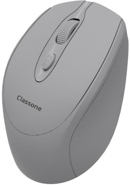 CBT14 Bluetooth + 2.4 Ghz Şarj Edilebilir Kablosuz Mouse - Gri
