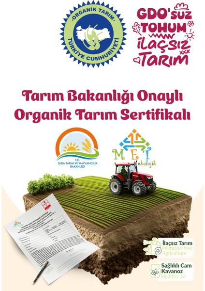 Organik Mega Set- Tarhana- Irmik- Tam Buğday Unu- Yulaf Unu- Zeytinyağ- Çorbalık Tahıl- Üzüm Pekmezi