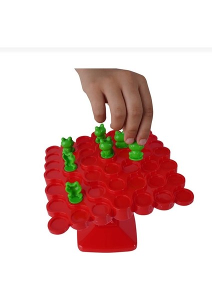 Frog Balance Kurbağa Denge Oyunu Eğlenceli ve Eğitici Dikkat Denge Geliştirici Ebeveyn Aile Çocuk Etkileşimi
