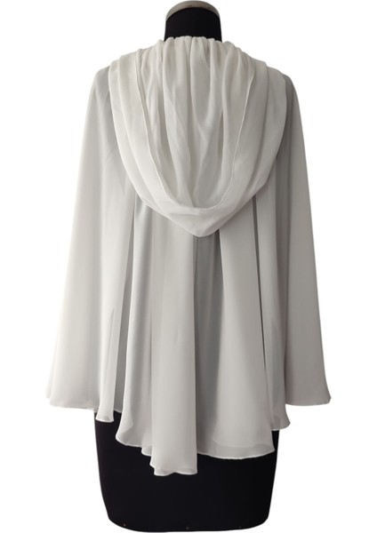 Bolero Pelerin,kapüşon Bolero,kırık Beyaz Pelerin,gelin Pelerin modelleri