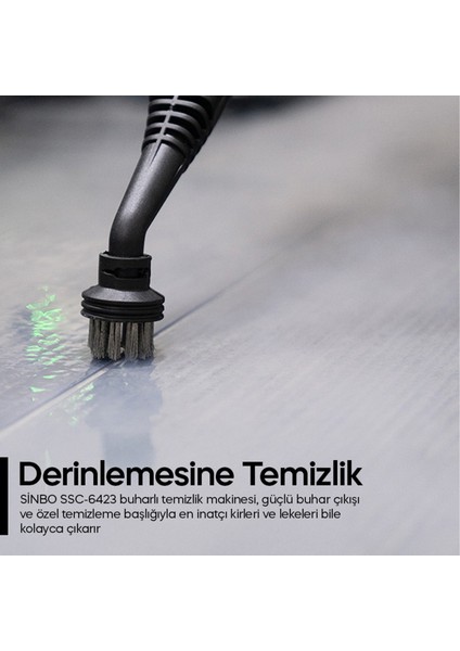 SSC-6423 Çok Fonksiyonlu Buharlı Temizlik Makinası - Buharlı Temizleyici fırsatları