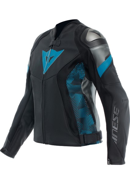 Daınese Ceket/avro 5 Tex Jacket Blk Whıte Blk