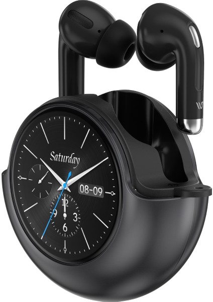 Lifefits Dokunmatik Ekranlı Saatli Bt 5.4 Bass Kulakiçi Kulaklık