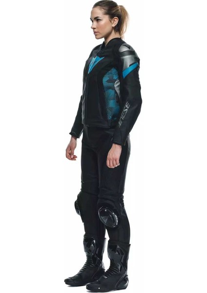 Daınese Ceket Deri/avro 5 Leather Jacket Wmn Blk Teal Ant indirimleri