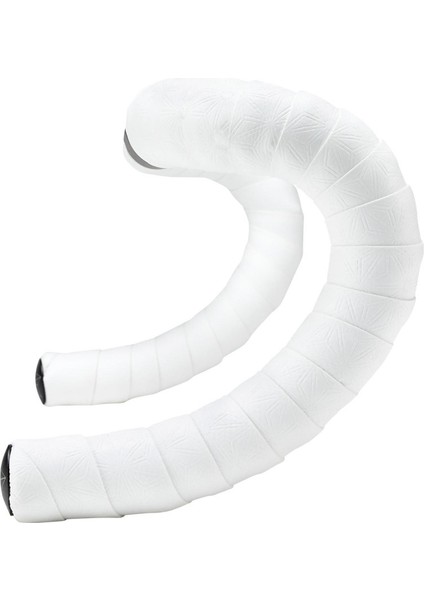Supacaz Gidon Elcik, Bt-02 Super Sticky Kush - Classic - White W/ Ano Black Plugs