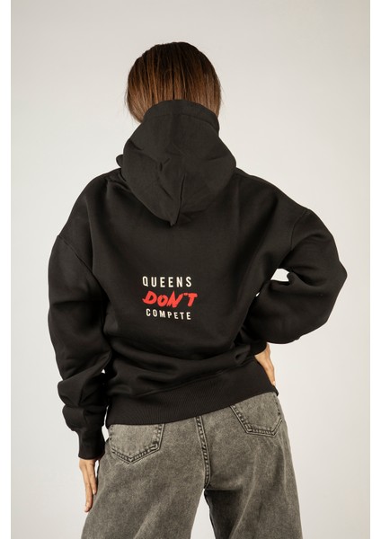 Queens Premium Hoodie - Unisex Oversize Sweatshirt modelleri