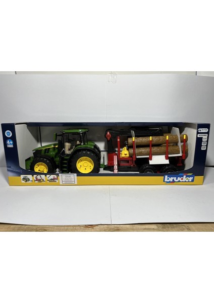 John Deere 7r 350 Traktör ve Kütük Taşıyan Römork BR03154 fırsatları