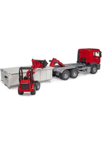 Man Tgs Damperi Ayrılabilen Kamyon & Schaffer Yükleyici BR03767